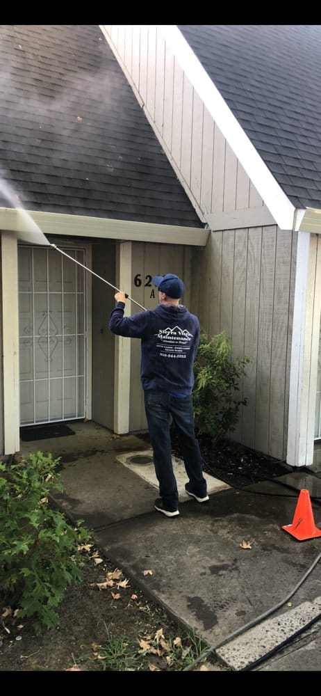 Eliminate These Hazards With Pressure Washing Sierra Vista Maintenance Sacramento CA Cleaning Company
