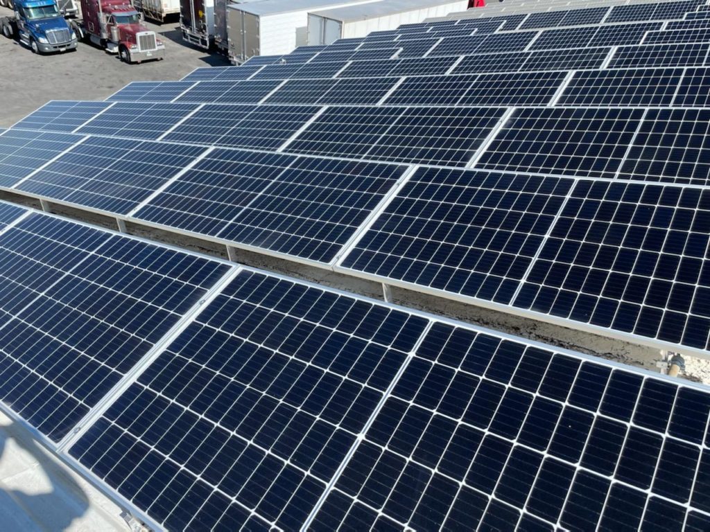Commercial Solar Panel Cleaning