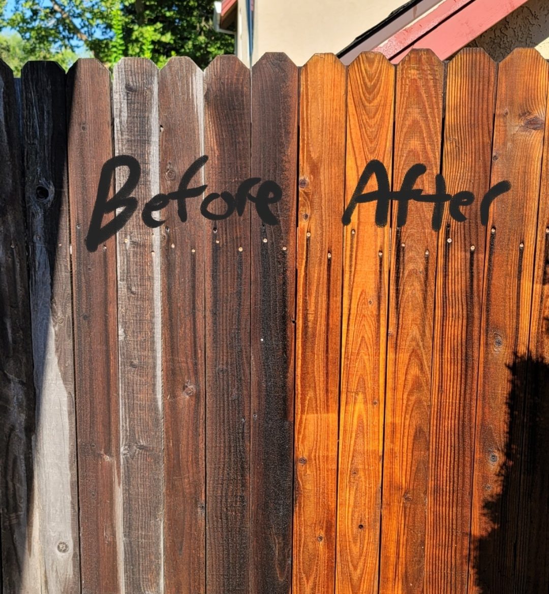 Fence Washing in Fair Oaks, CA