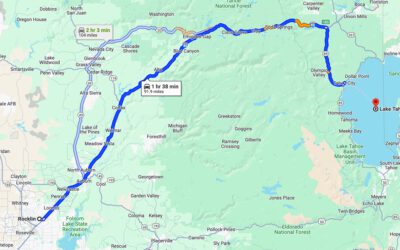 Mapping It Out: The Drive from Rocklin to Lake Tahoe Explained