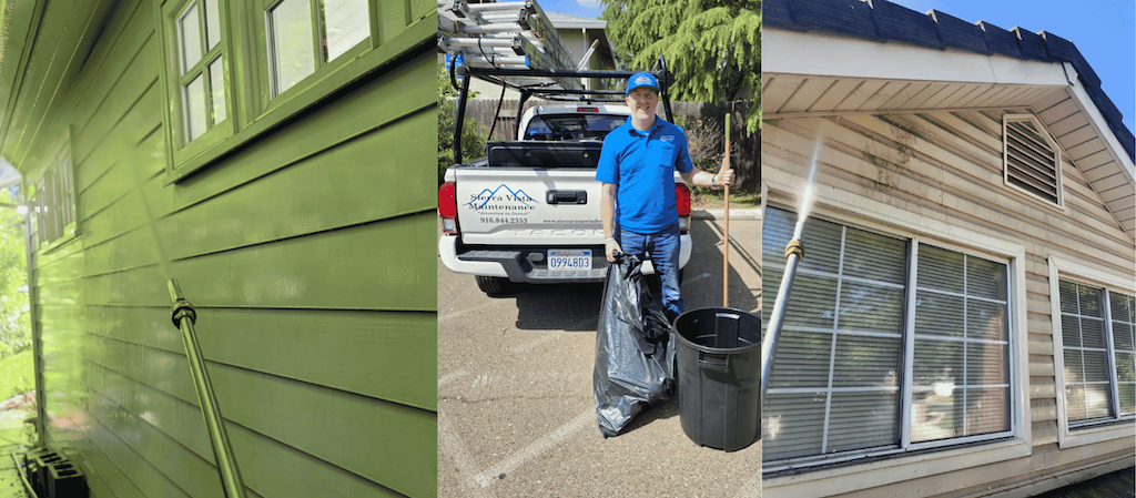Siding Cleaning & House Wash in the Rancho Cordova Area