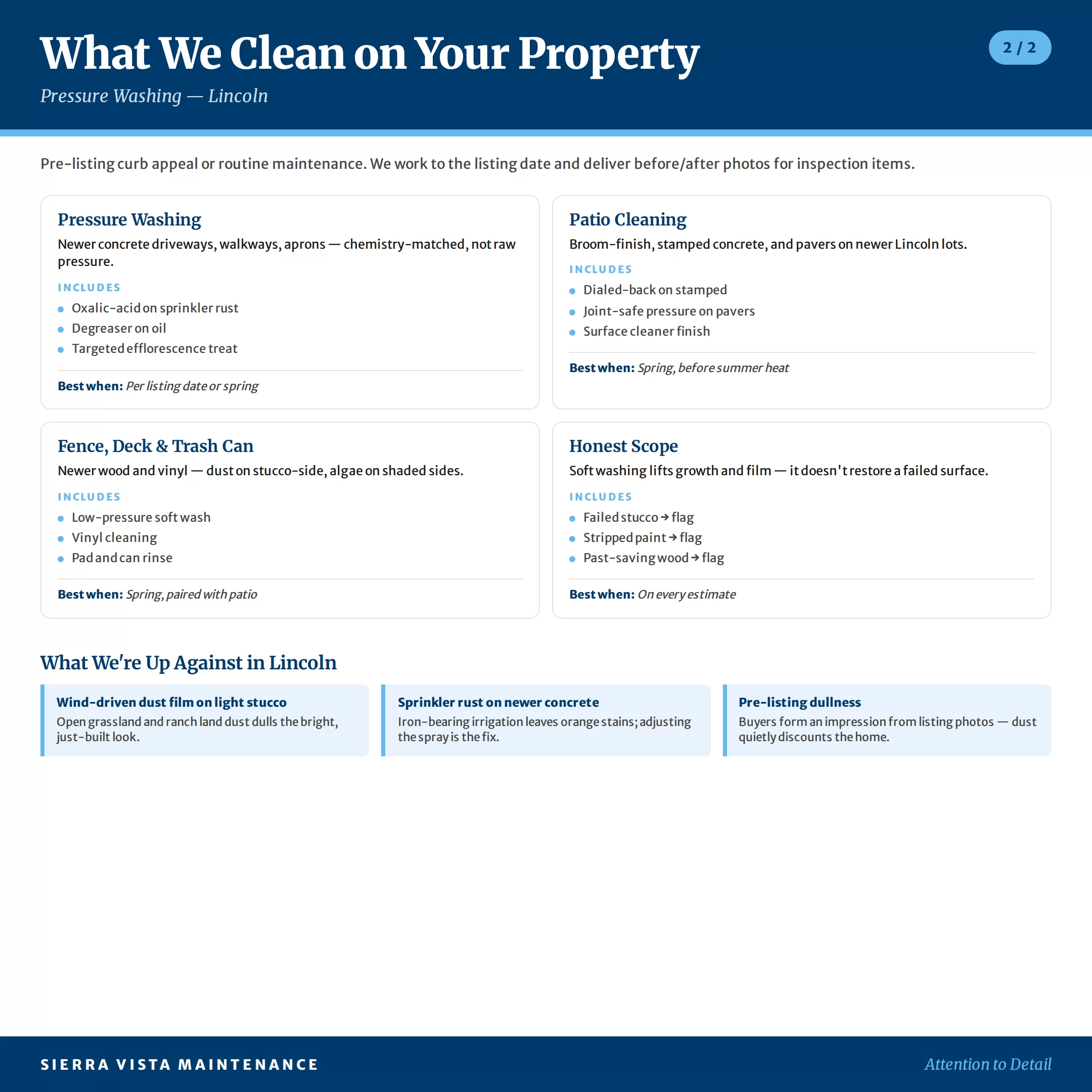 pressure-washing-lincoln-area-factsheet-2 Lincon, CA Pressure Washing Service Breakdown